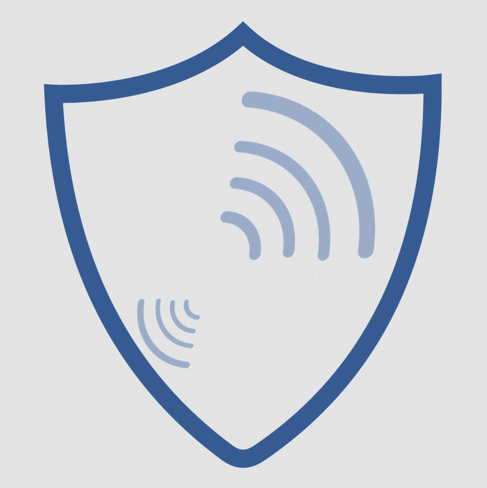 noise shield icon web